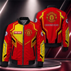 Manchester United – Bomber Jacket New Version with Your Name